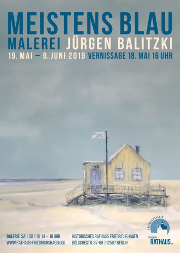 Plakat Meistens Blau